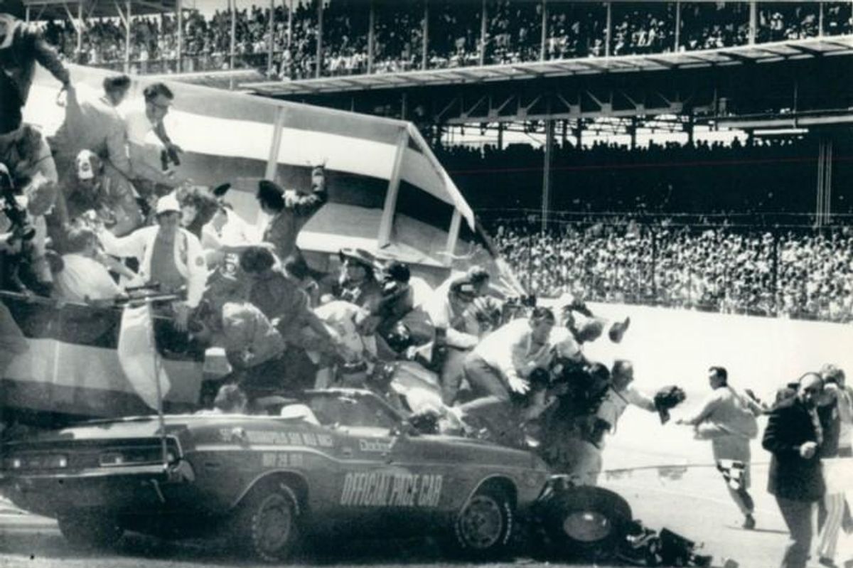 Pace car pandemonium, 1971