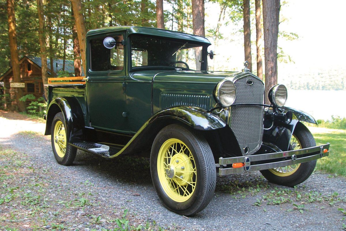 A 1931 Ford Model A pickup is the perfect short-distance hauler