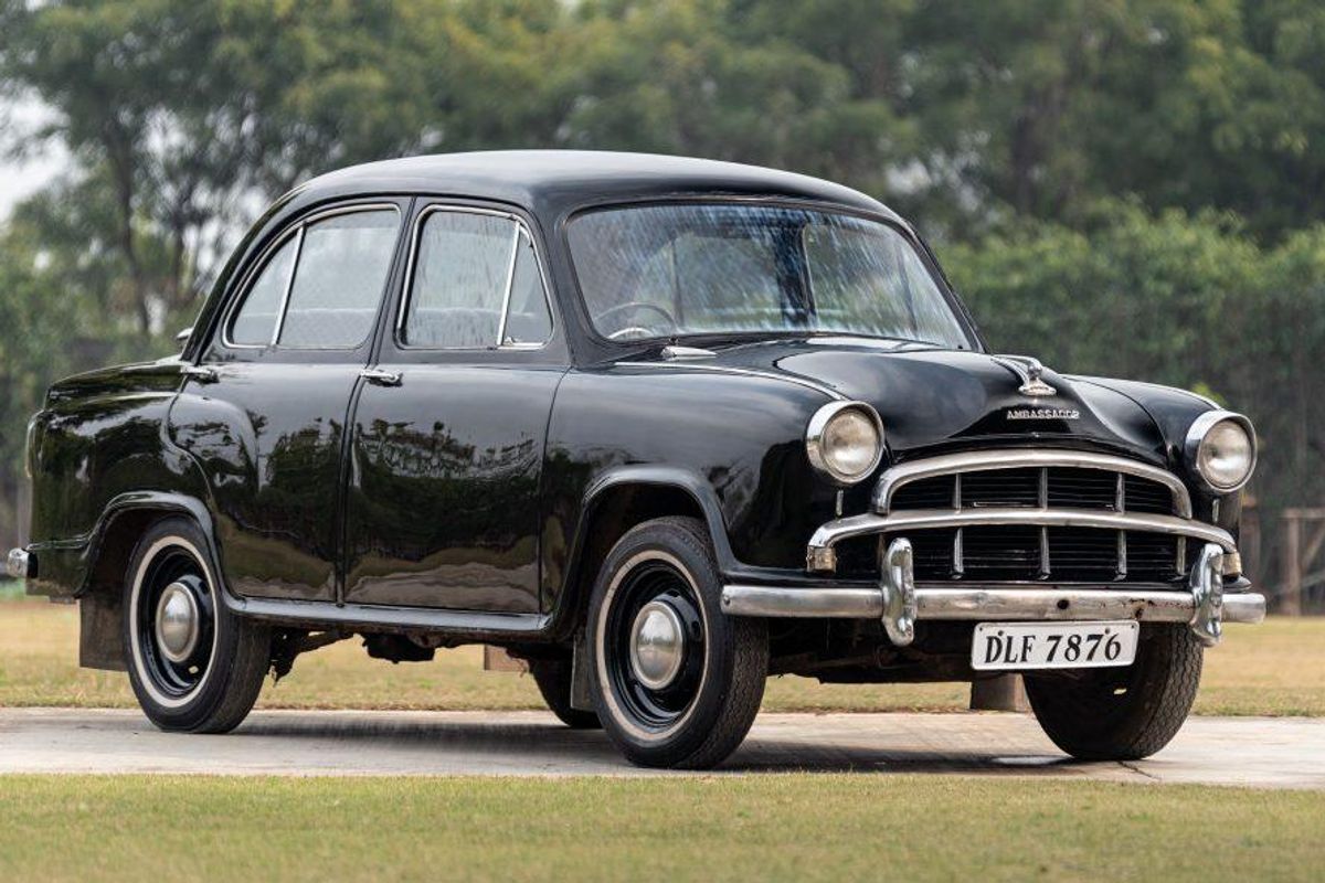 Pair of Hindustan Ambassadors highlight first collector-car auction in India