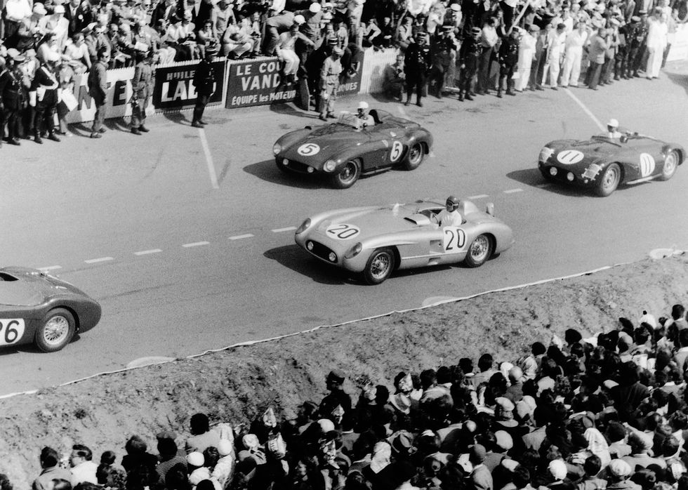 Piece of the Levegh Mercedes 300 SLR comes up for auction Hemmings