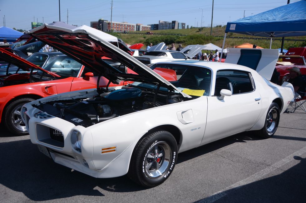 Pontiacs in Pigeon Forge 2023: 1972 Pontiac Trans Am