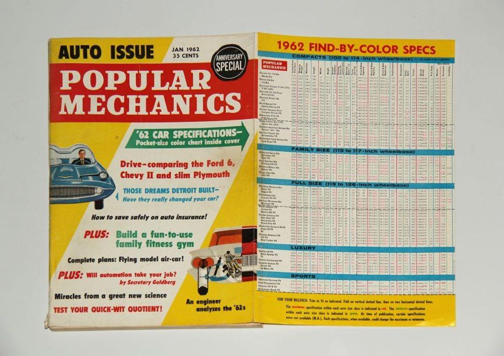 Vintage Popular Mechanics Magazines Provide New Car Reports For 1955