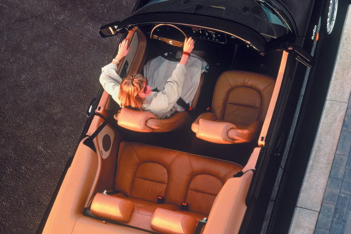 Saab 900 Convertible Interior