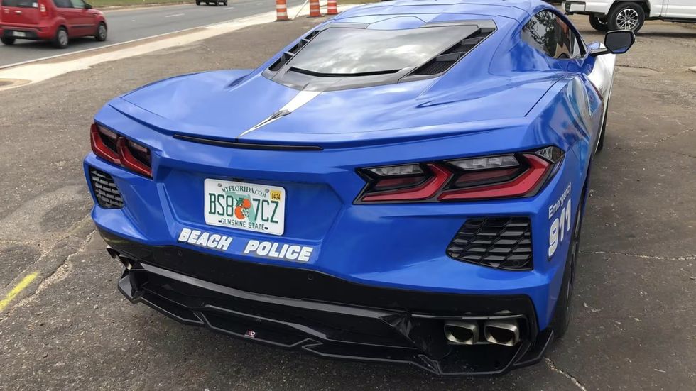 Seized for Service: 2022 Chevrolet Corvette Joins Florida Police Fleet in Panama City Beach