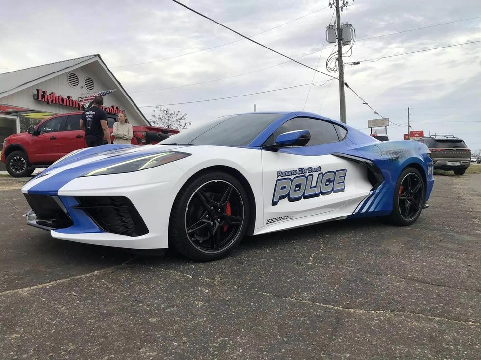Seized for Service: 2022 Chevrolet Corvette Joins Florida Police Fleet in Panama City Beach