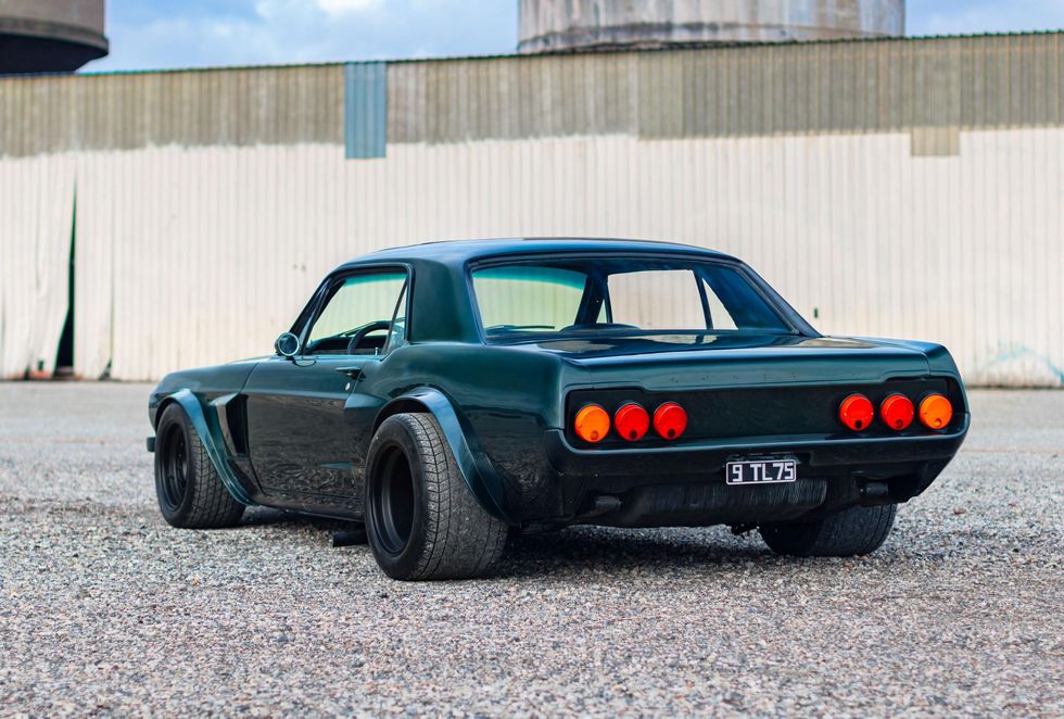 The 1967 Mustang from 