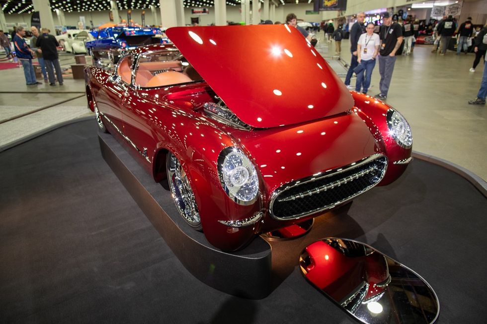 The 2024 Detroit Autorama Ridler Award Winner is a 1953 Chevrolet