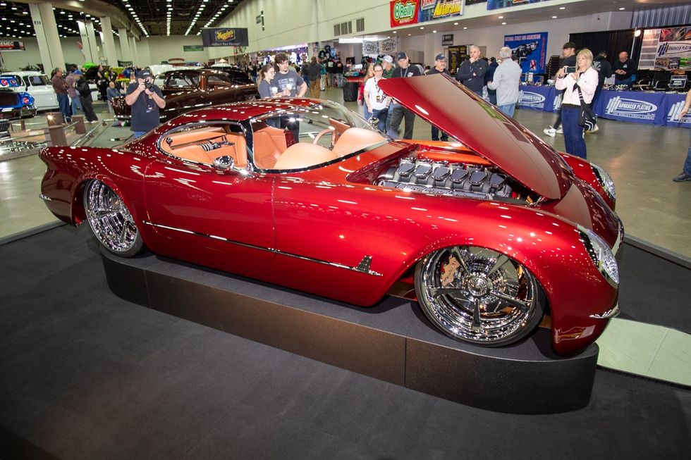 The 2024 Detroit Autorama Ridler Award Winner is a 1953 Chevrolet