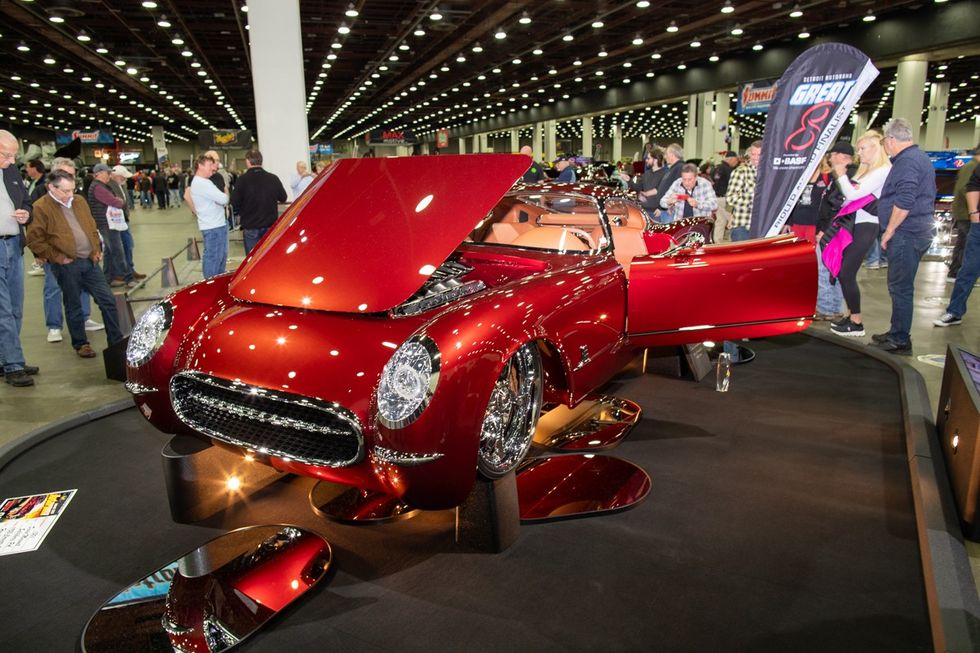 The 2024 Detroit Autorama Ridler Award Winner is a 1953 Chevrolet