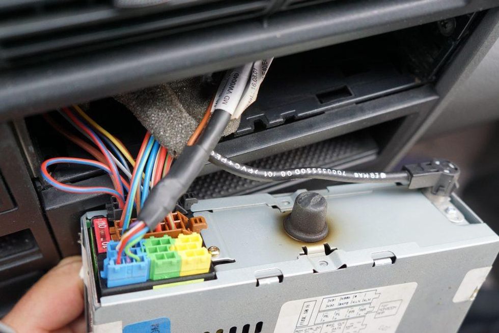 To add Bluetooth to your old car's factory radio the easy way, go