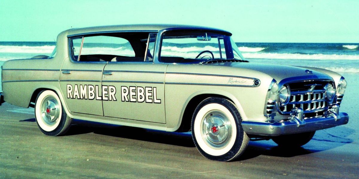 How plucky AMC made the 1957 Rambler Rebel America's fastest sedan ...