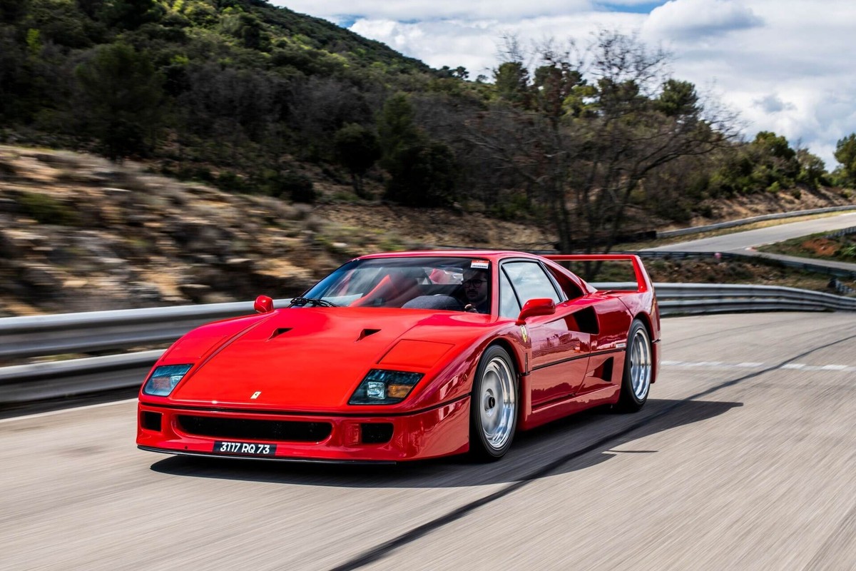 The Ferrari F40 Allocated New to Alain Prost is Now Up For Auction by ...
