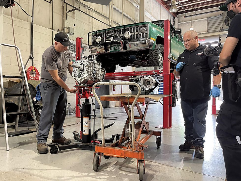 A fivespeed swap for 4x4s The details on our Chevy Suburban K20