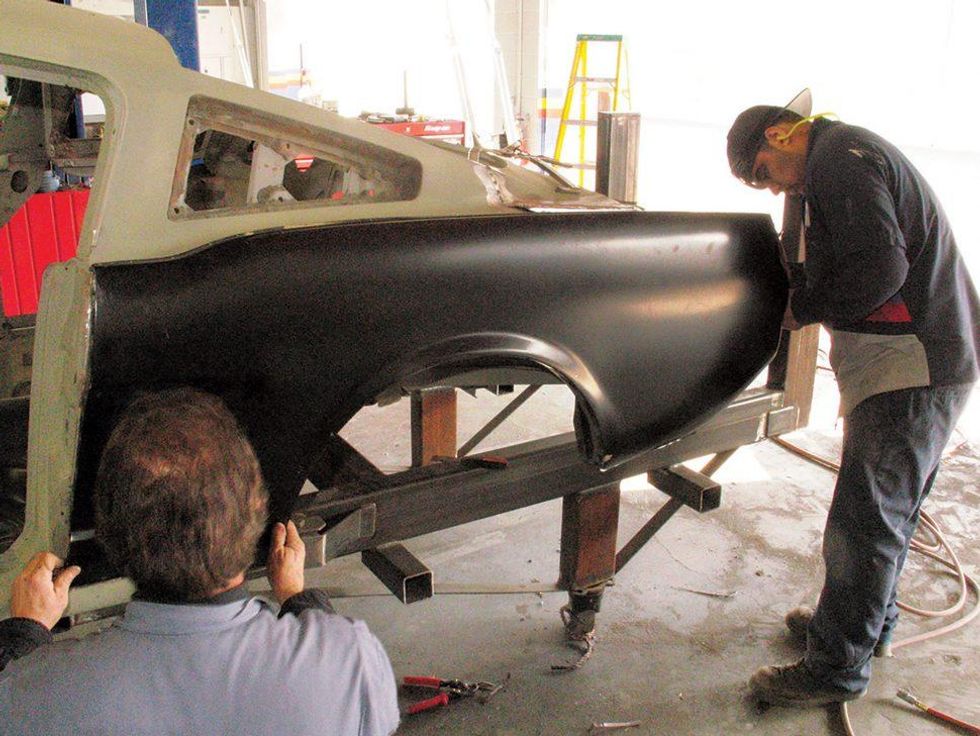 Replacing rustedout Ford Mustang panels is a fix you can do yourself