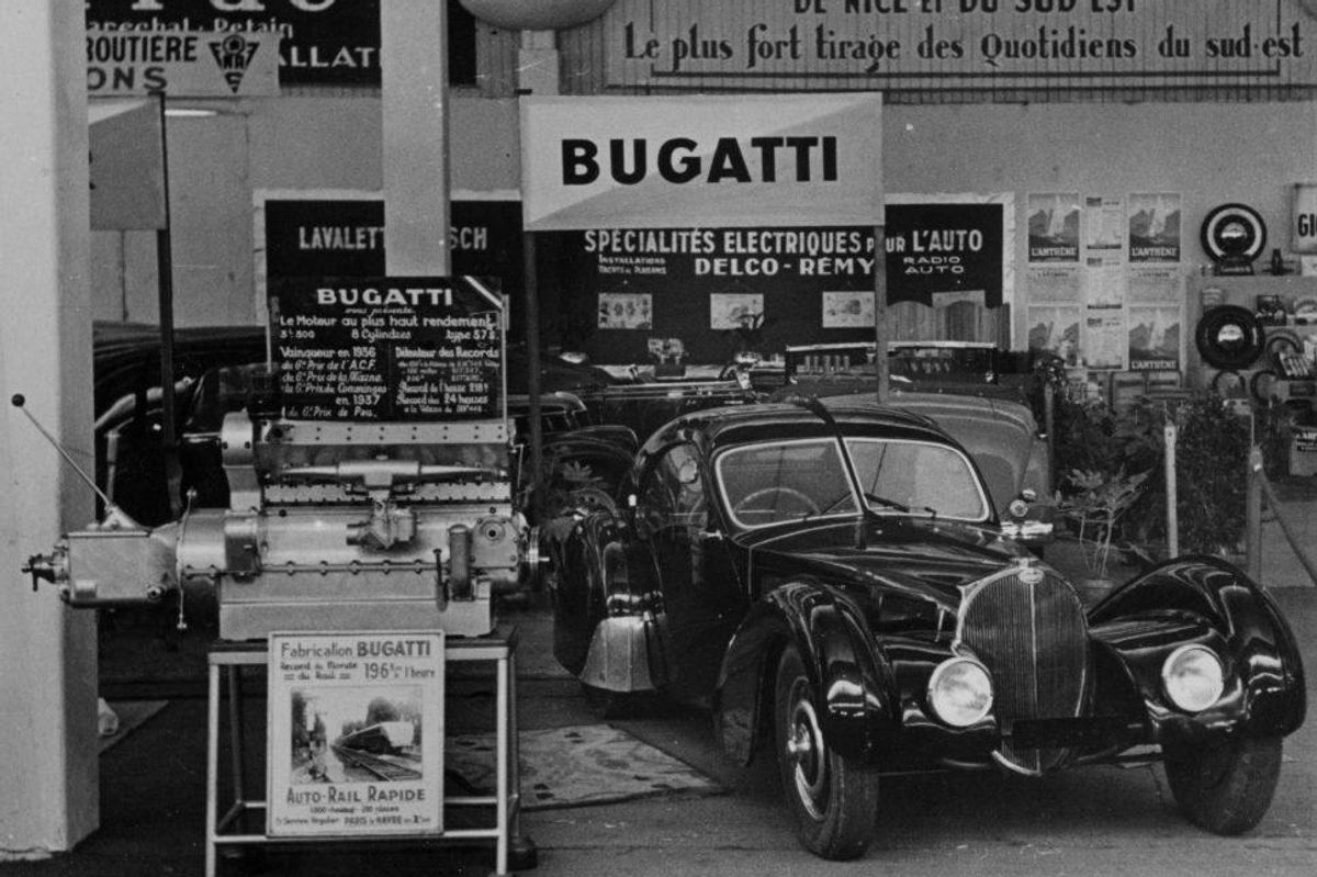 this 1936 bugatti aero atlantic coupe chassis 57453 has been missing since 1938 photos courtesy bugatti