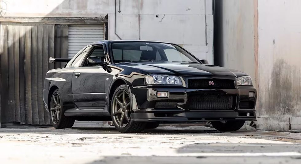 This Nissan Skyline GT-R M-Spec Offered by Mecum Auctions is a JDM Legend