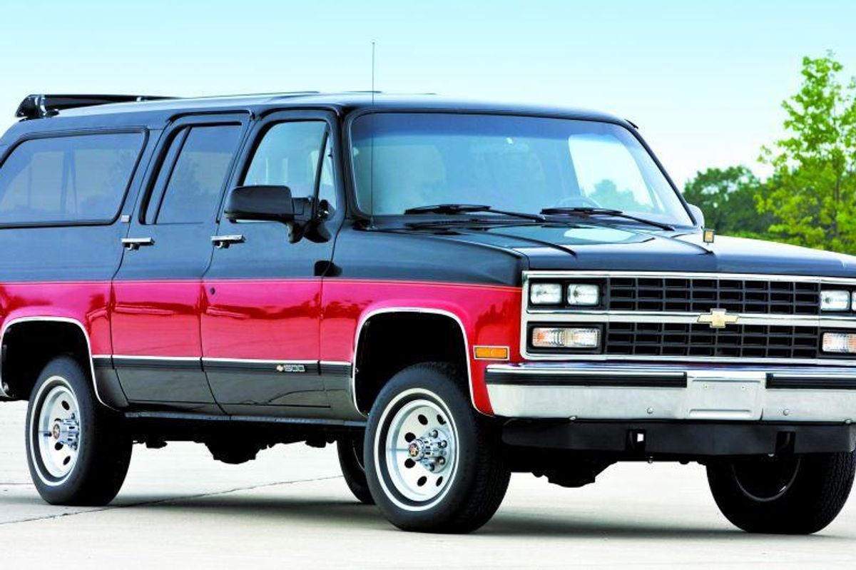 GM's own 1990 Chevrolet Suburban came amid truckmaker's march toward rugged luxury