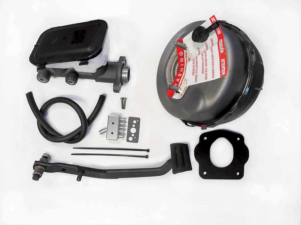 Vacuum Brake Conversion in a Turbocharged Gbody Is a Simple Solution