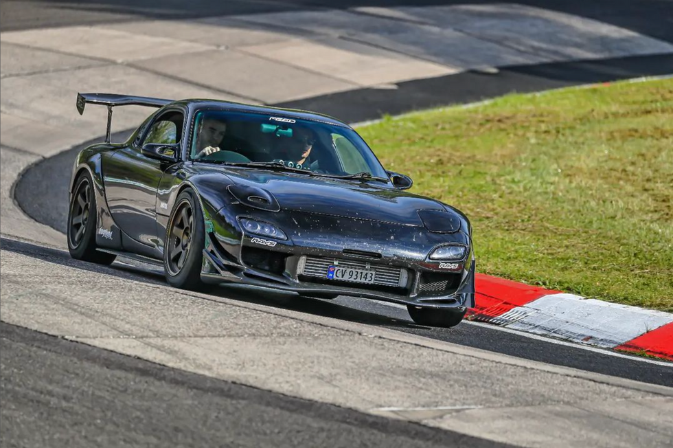 Video: Mazda RX-7 Banned from Racing The Nurburgring for Being as