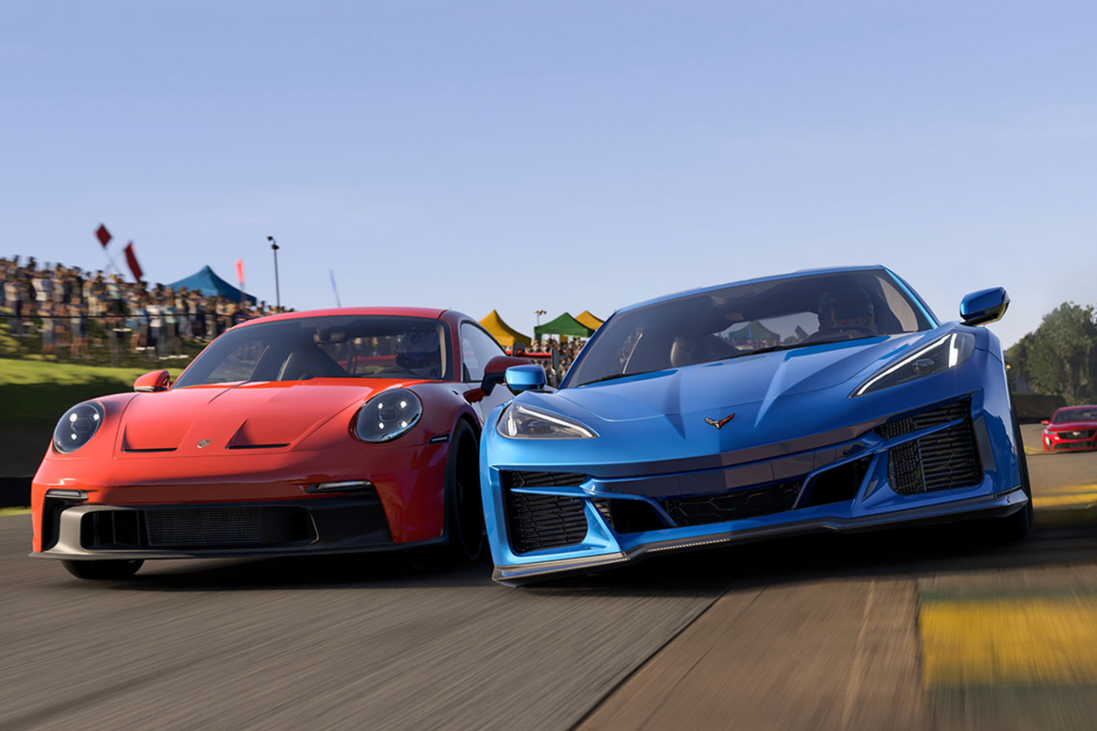 Forza Motorsport on X: We're excited to confirm your #ForzaMotorsport  cover cars - meet the stunning 2023 No. 01 Cadillac Racing V-Series.R and  2024 Chevrolet Corvette E-Ray. Tune in to the Xbox