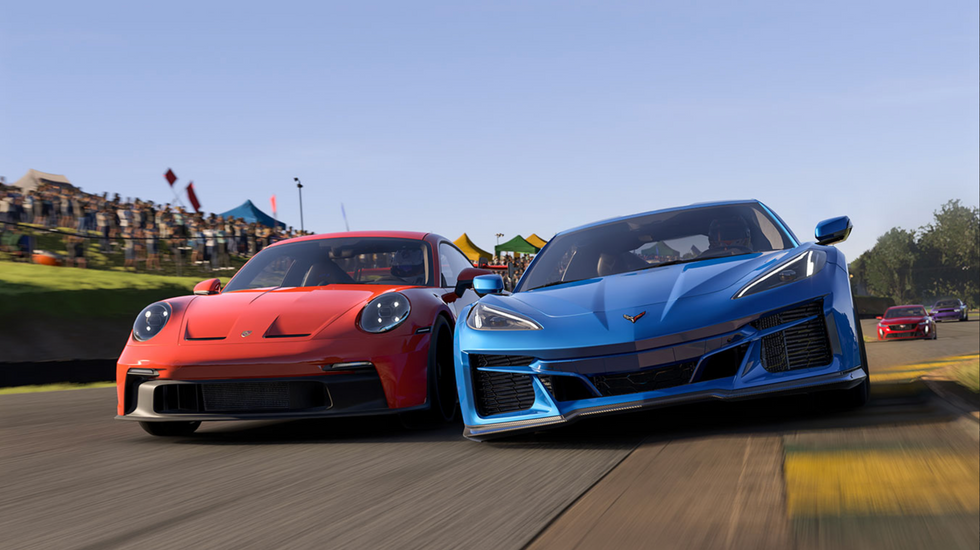 Introducing the Stunning 2024 Corvette E-Ray in Forza Motorsport Game